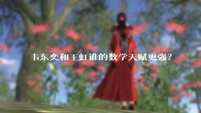 韦东奕和王虹谁的数学天赋更强？